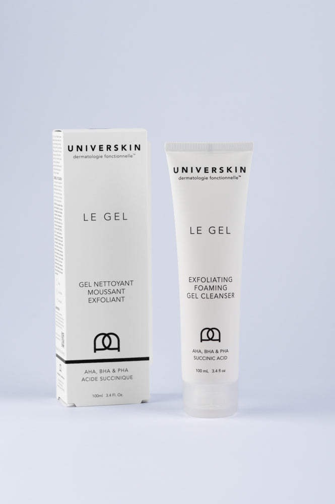 Universkin The Gel 100ml bottle and packaging