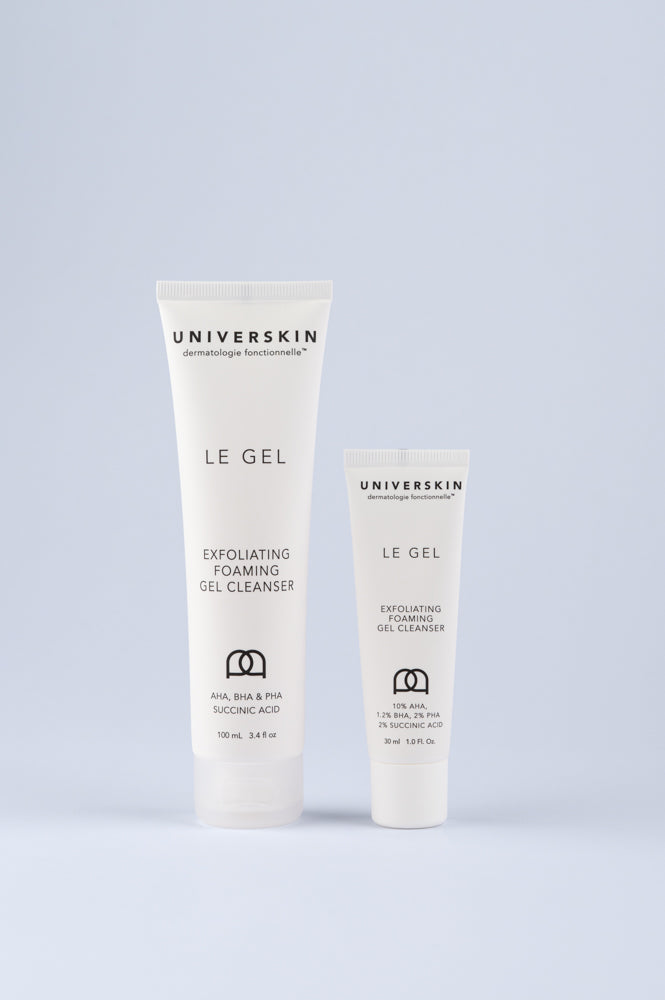 universkin the gel product range
